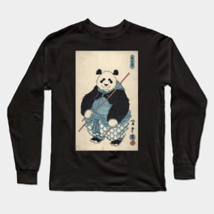 Cute Japanese panda Long Sleeve T-Shirt